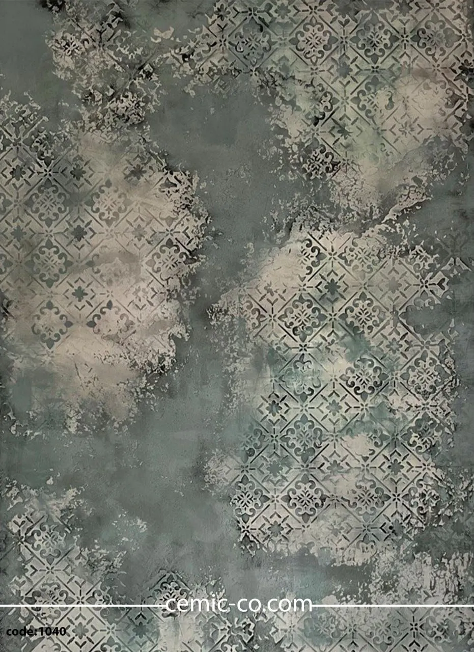 میکروسمنت شابلون پتینه